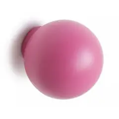 HBT - Perilla Bola Madera Fucsia 40 mm