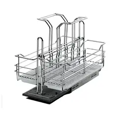 HBT - Organizador Bajo Lavaplatos Extensible 35 cm Cromado
