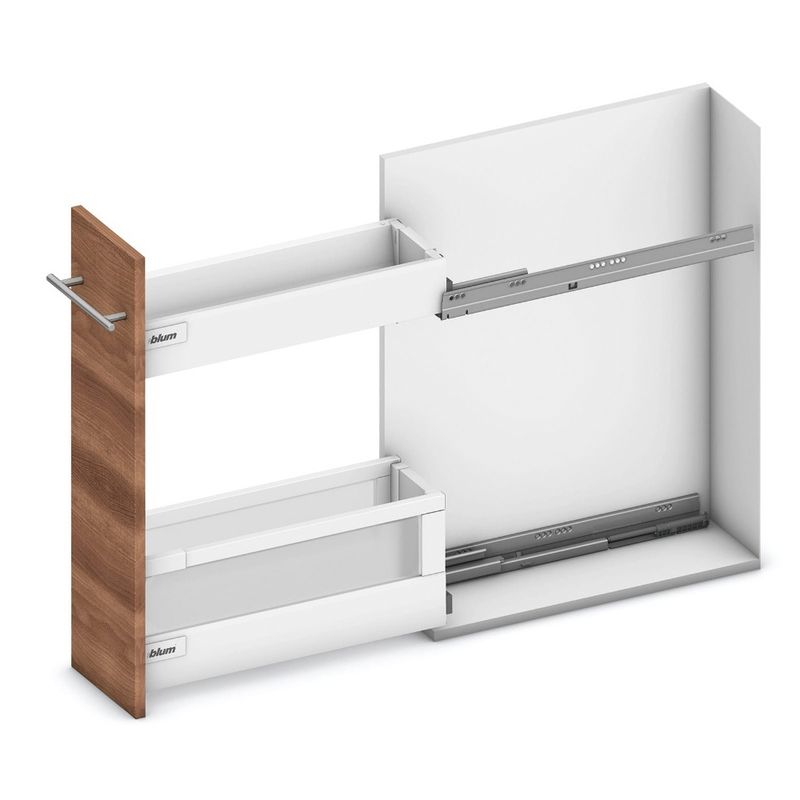 BLUM - Especiero Antaro Blanco 2 Cajones BLUM