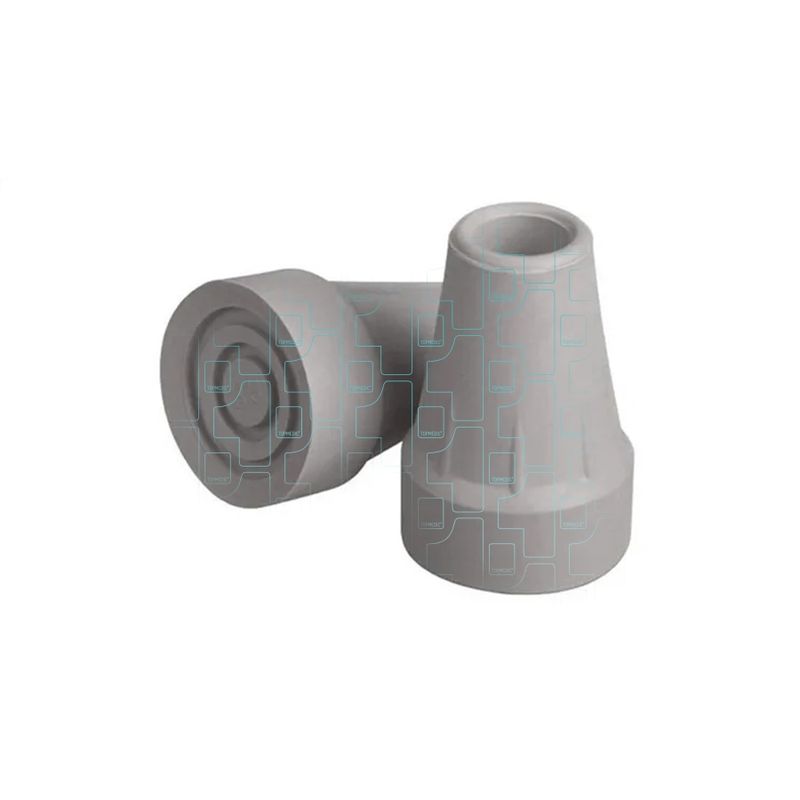 TOPMEDIC - Par de Regatones De Goma Para Baston 34 19mm