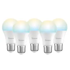 SONOFF - Pack de 5 Ampolletas Wifi LED