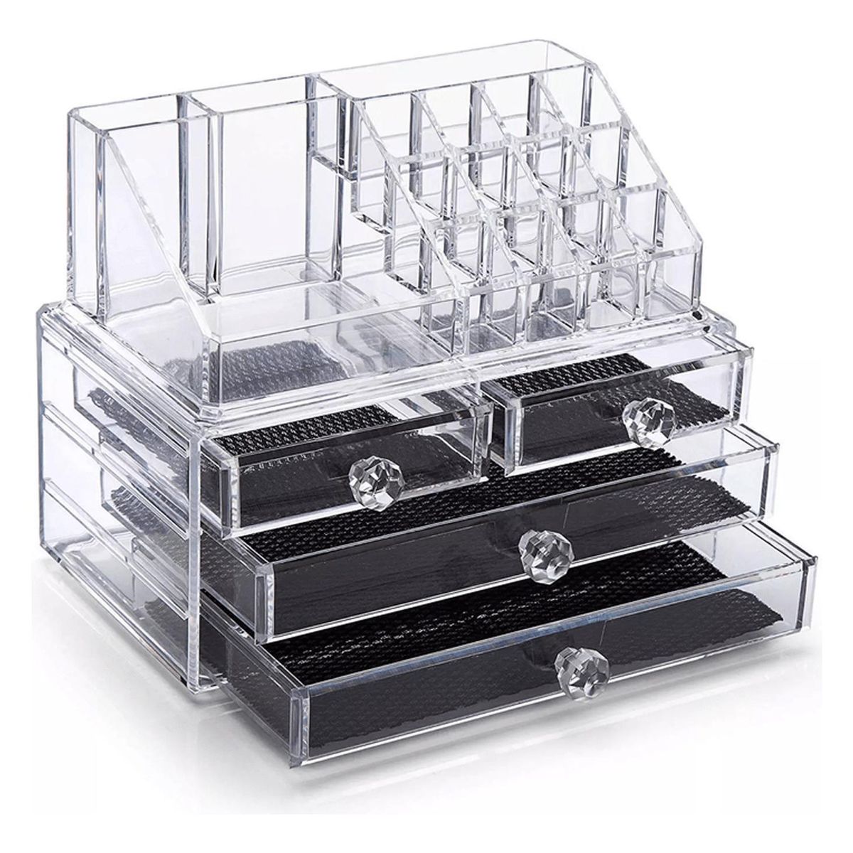 IMPORTCLICK - Organizador Cosmetiquero Maquillaje Joya Acrílico - Verde Aguamarina