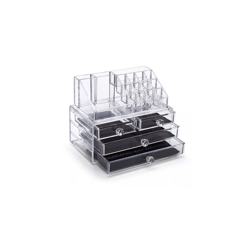 IMPORTCLICK - Organizador Cosmetiquero Maquillaje Joya Acrílico - Verde Aguamarina