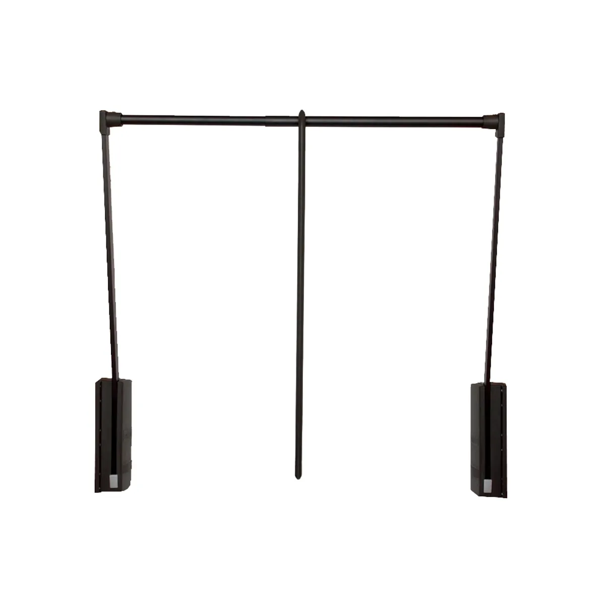 SERVETTO - Elevador Barra Closet 770-1200 mm SERVETTO Negro