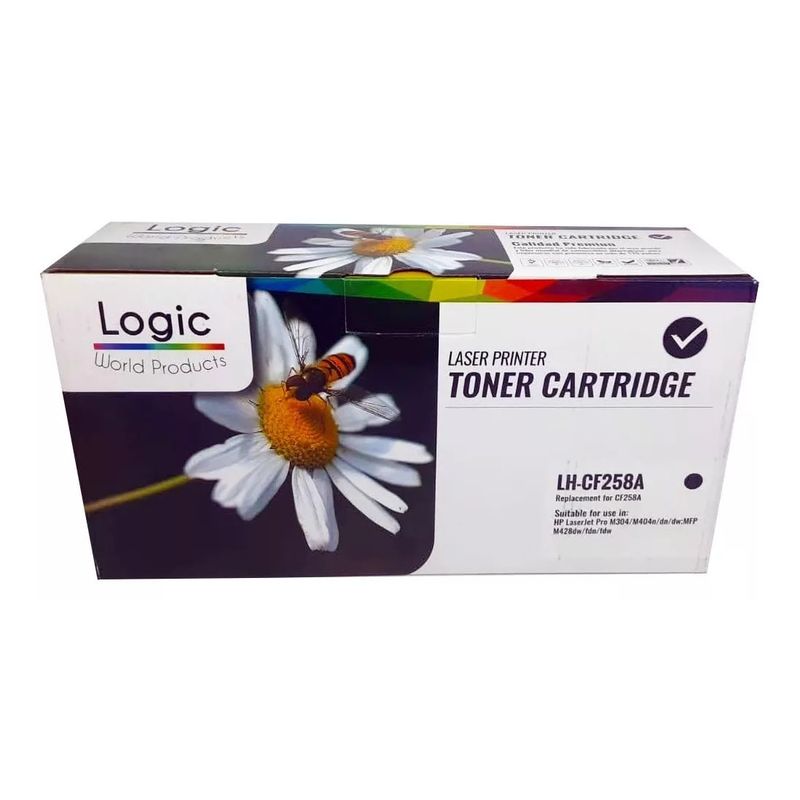 LOGIC - Tóner CF 258A  HP58A Alternativo Con Chip