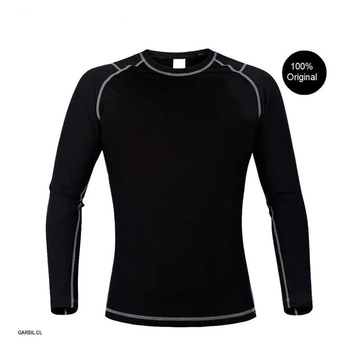 GARSIL - Polera Primera Capa - Fibra Natural De Bambú - Camiseta Hombre