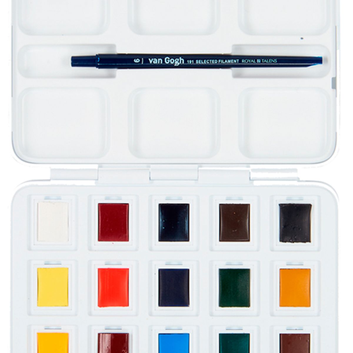 VAN GOGH - Acuarela en Pastillas Van Gogh Set 12+3 Colores Extra