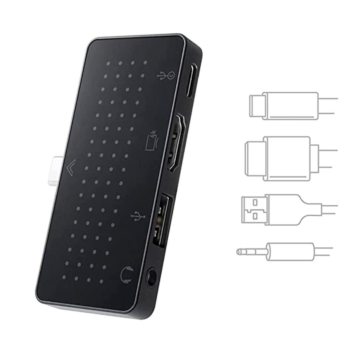 TWELVE SOUTH - Hub USB-C StayGo Mini Twelve South - Negro