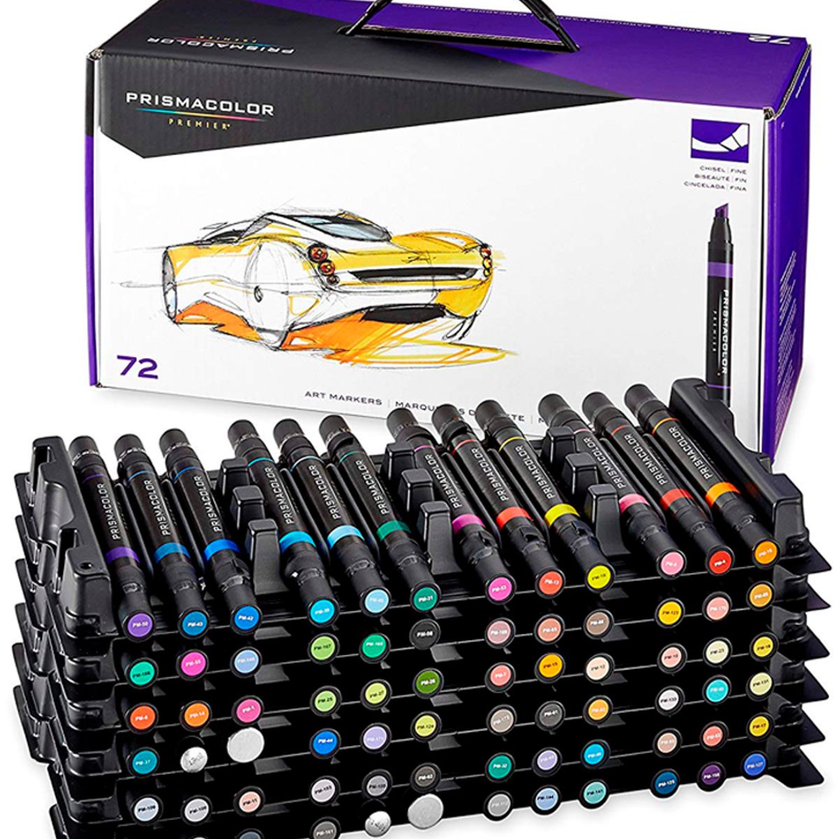 PRISMACOLOR - Marcadores Prismacolor Premier 72 Colores