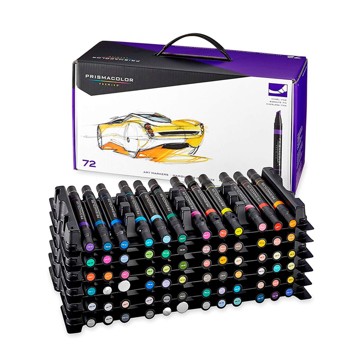 PRISMACOLOR - Marcadores Prismacolor Premier 72 Colores