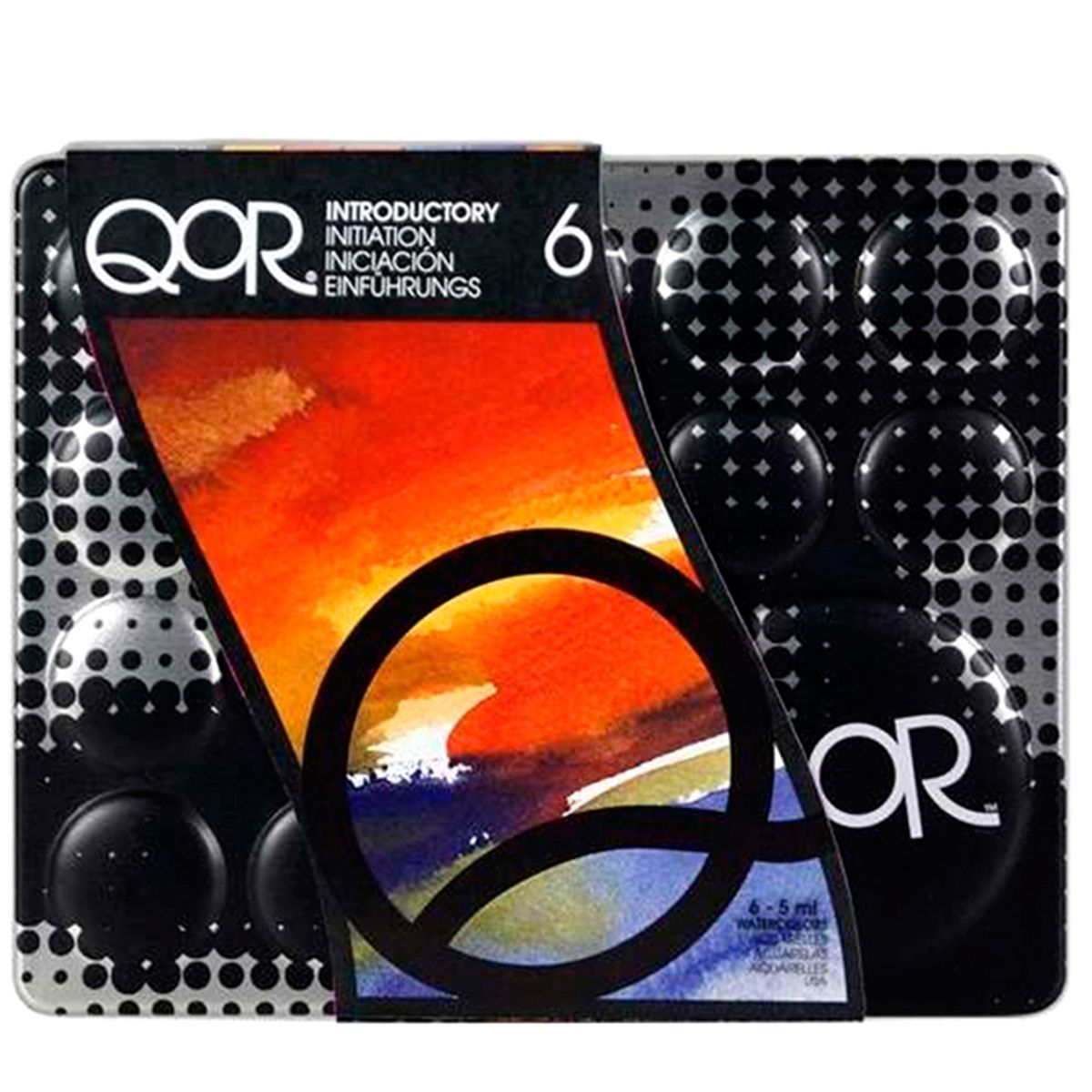 QOR WATERCOLOR - Acuarela en Tubos Qor Set 6 Colores Básicos