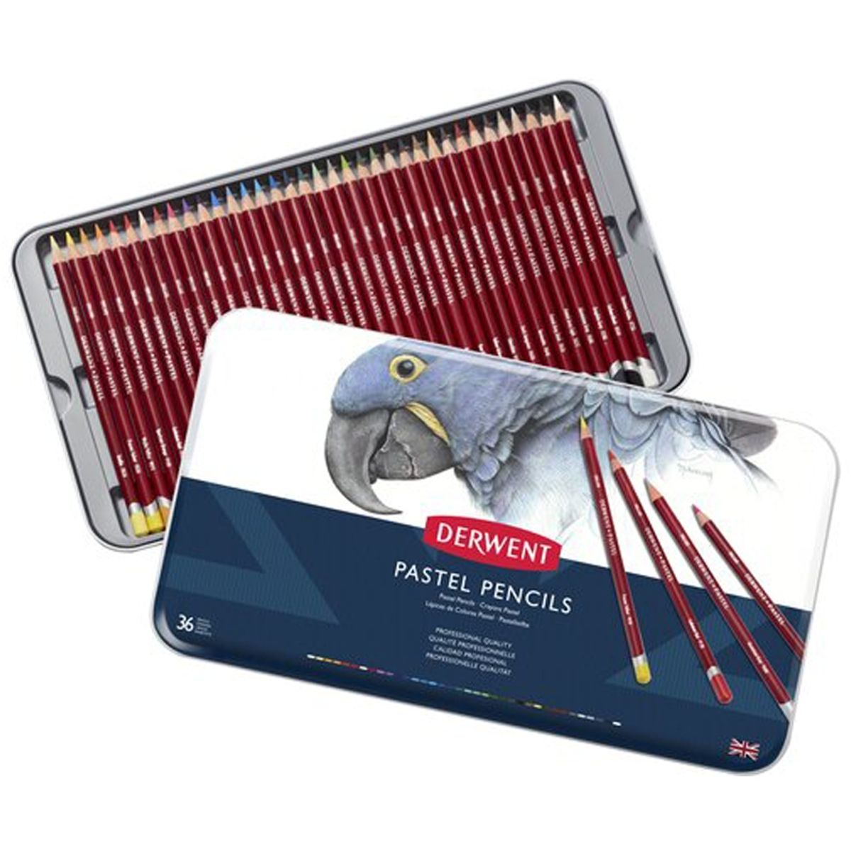 DERWENT - Lápices Pastel Derwent Set 36 Colores