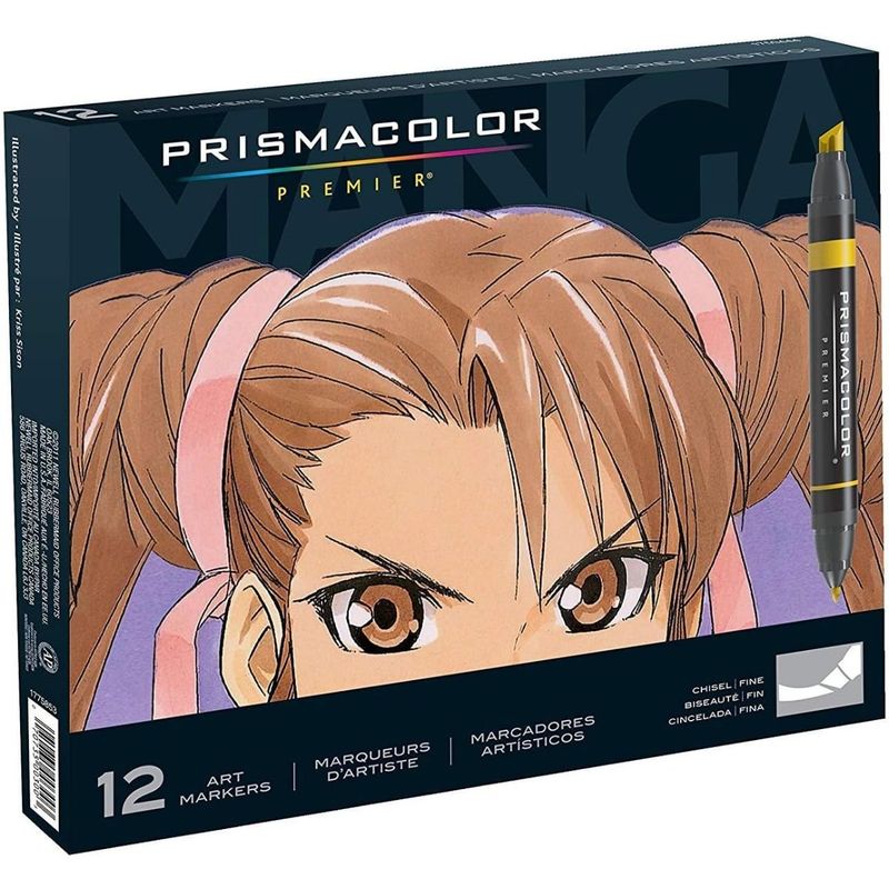 PRISMACOLOR - Marcadores Prismacolor Premier 12 Set Manga