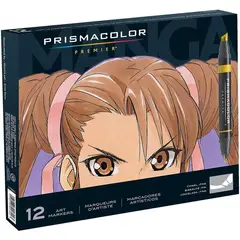 PRISMACOLOR - Marcadores Premier 12 Set Manga