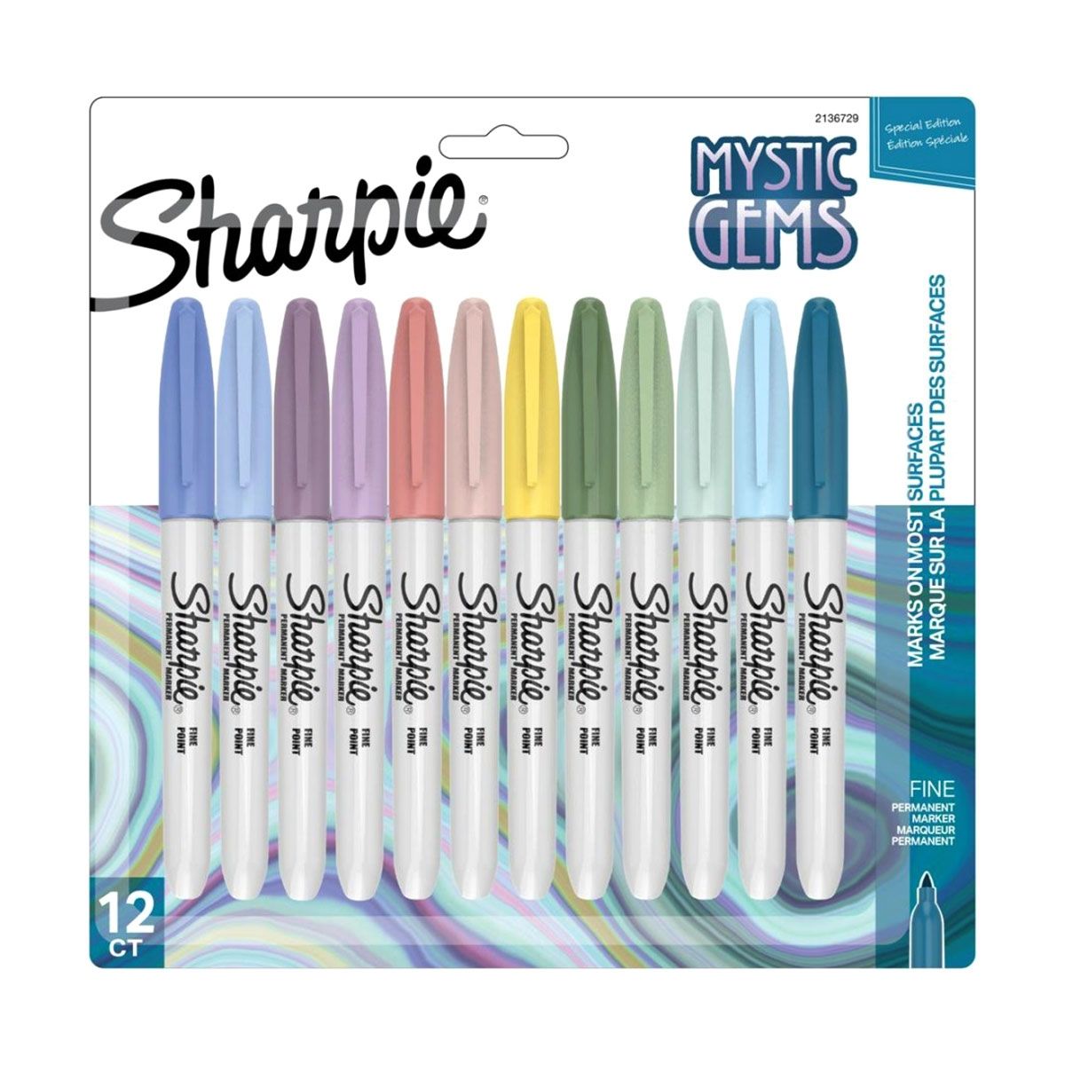 SHARPIE - Marcadores Sharpie Colores Místicos Set x12