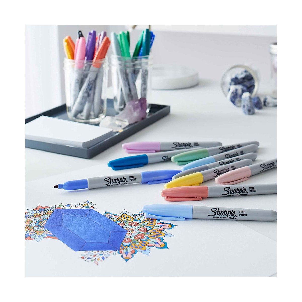 SHARPIE - Marcadores Sharpie Colores Místicos Set x12