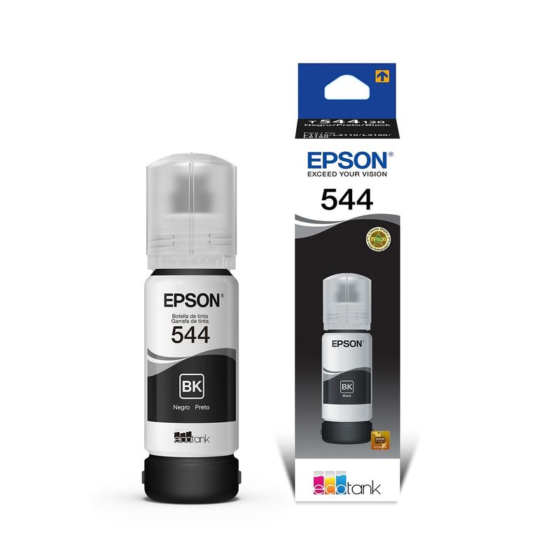 EPSON - Tinta Botella Epson T544 Color Negro de 65ml Original EPSON - Negro