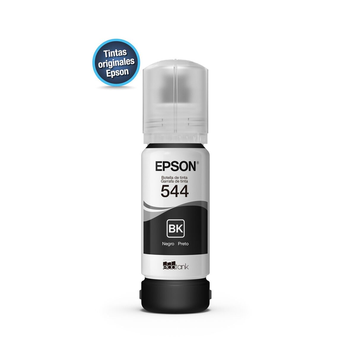 EPSON - Tinta Botella Epson T544 Color Negro de 65ml Original EPSON EPSON