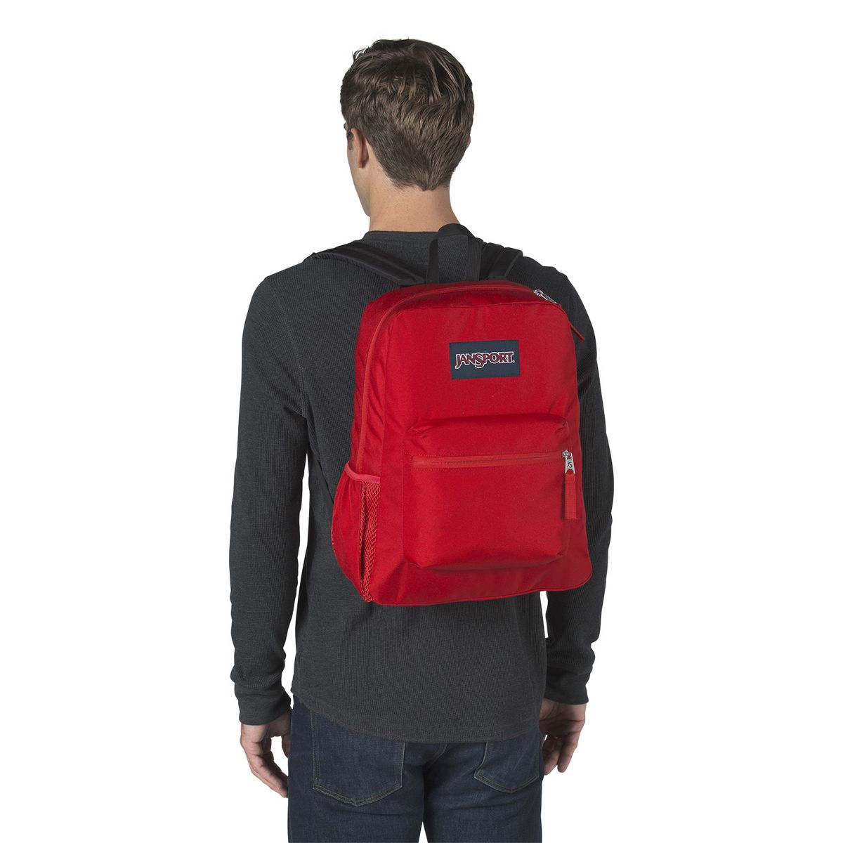 JANSPORT - Mochila Unisex Cross Town Rojo JANSPORT