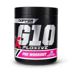 KIFFER - PRE ENTRENO G10 XPLOSIVE 30 SERVICIOS FRUIT PUNCH -