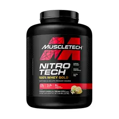 MUSCLETECH - GOLD 100% NITROTECH 5 LBS VAINILLA