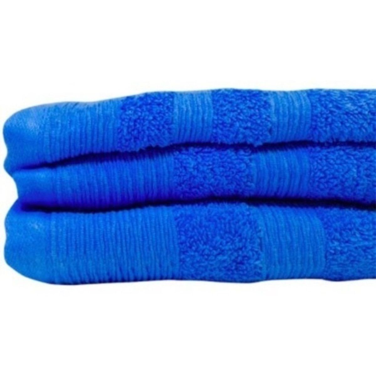 GENERICO - Juego De Toallas Azul Rey 450 Grs/m2 (baño Y Mano)