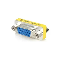 STARTECH - Adaptador Cambiador de Genero VGA Acoplador Union HD15