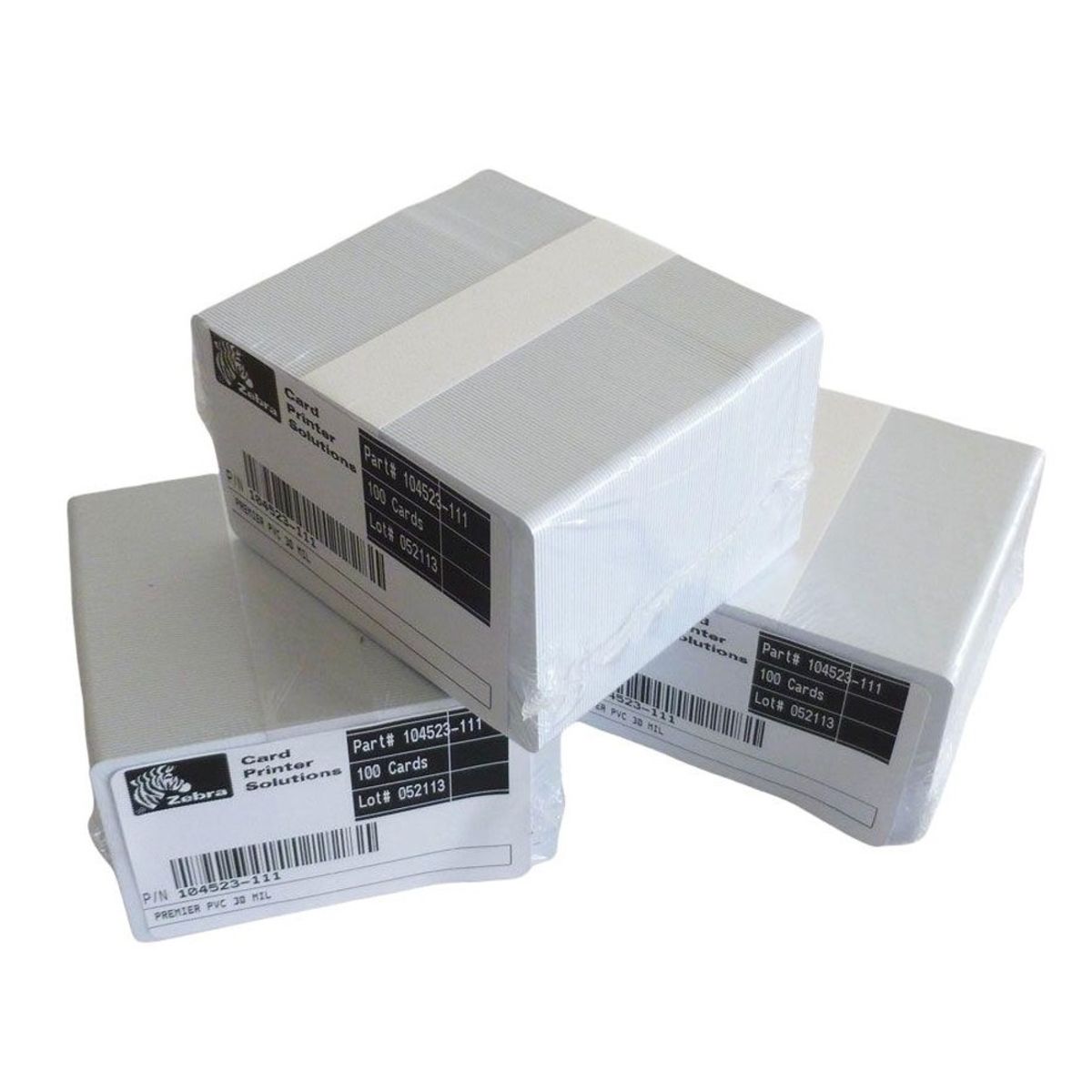ZEBRA - Tarjeta De Identificación Zebra Premier Blanca 0.76mm 500und ZEBRA