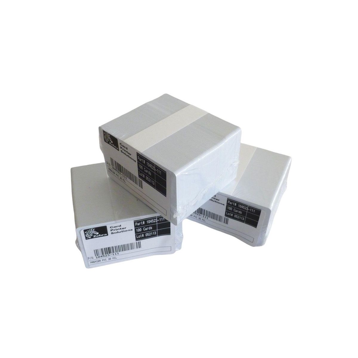 ZEBRA - Tarjeta De Identificación Zebra Premier Blanca 0.76mm 500und ZEBRA