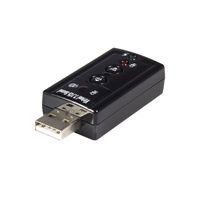 Tarjeta de Sonido 7.1 Virtual Externa USB
