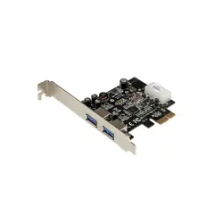 STARTECH - Tarjeta PCI Express 2 Puertos USB 3.0 con Molex y UASP