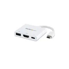 STARTECH - Adaptador USB-C a HDMI 4K Replicador de Puertos Blanco