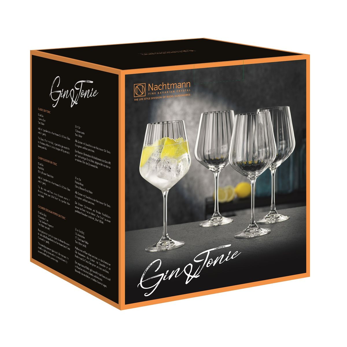 NACHTMANN - Set 4 Copas Gin Tonic Optic.