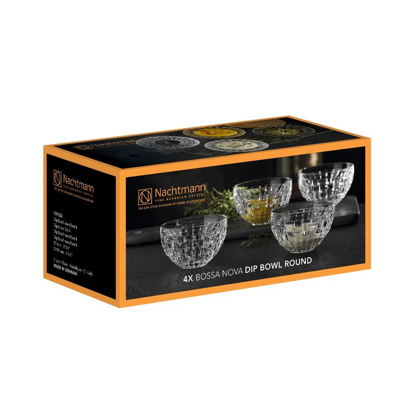 NACHTMANN - Set 4 Pocillos Cristal Bossa Nova..