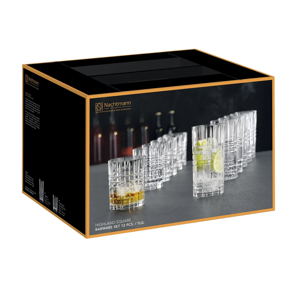 NACHTMANN - Set 12 Vasos Highland Square