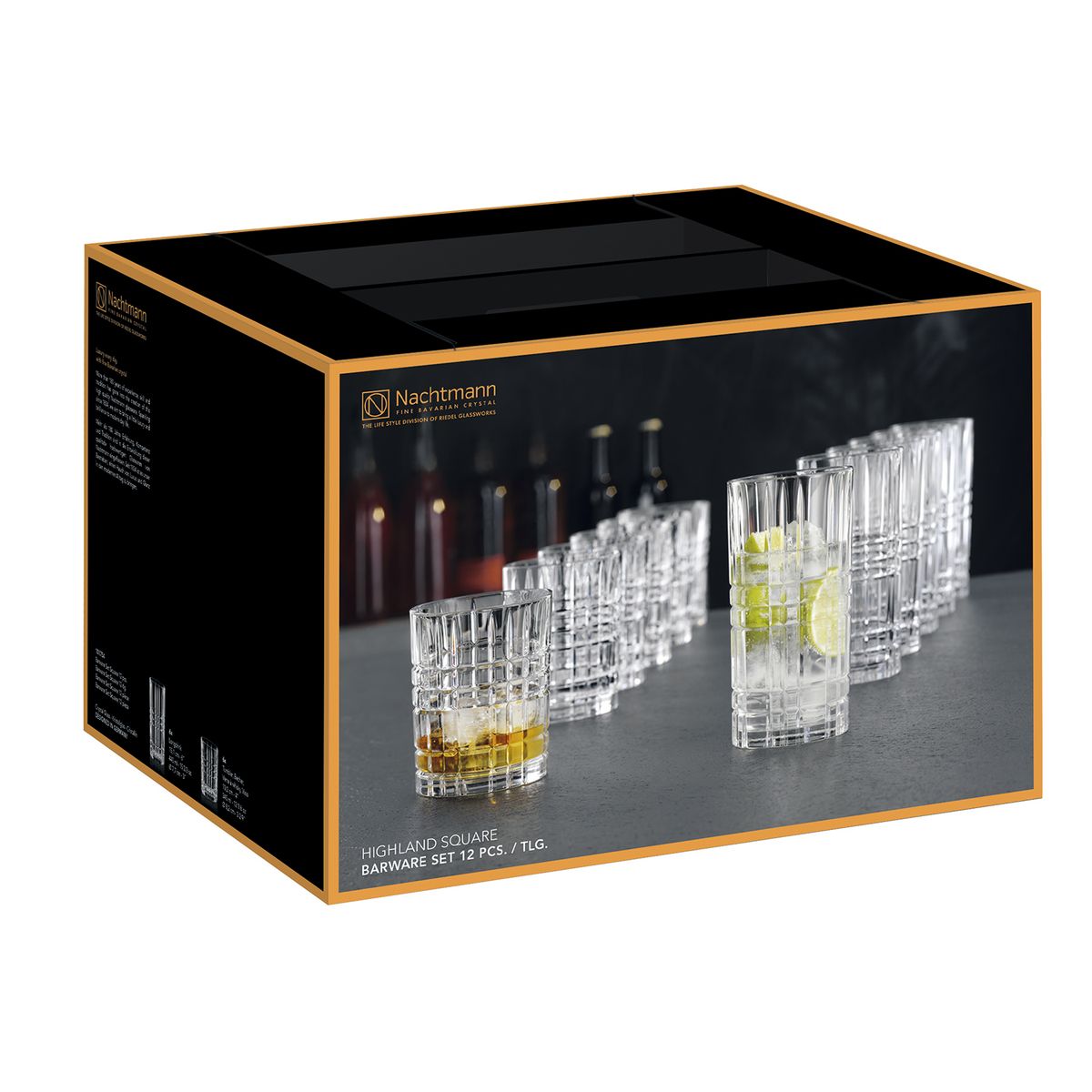 NACHTMANN - Set 12 Vasos Highland Square