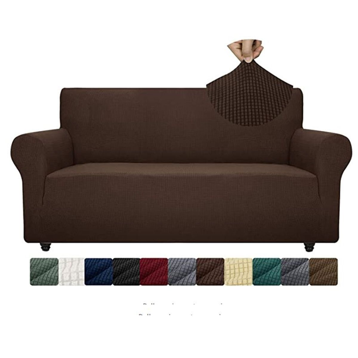 GENERICO - Cubre Sofa de 4 CUERPOS elasticada CUADRILLE