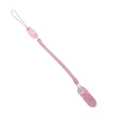 BEBE - Porta Chupete De Espiral Rosado