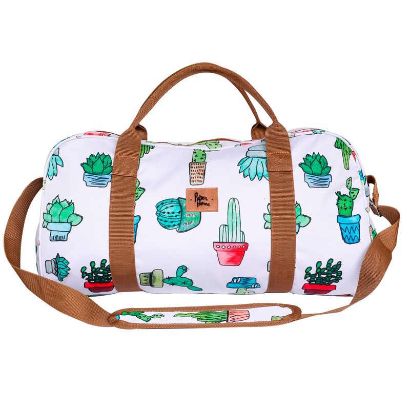 PAPER HOME - Bolso de viaje sustentable cactus Paper Home