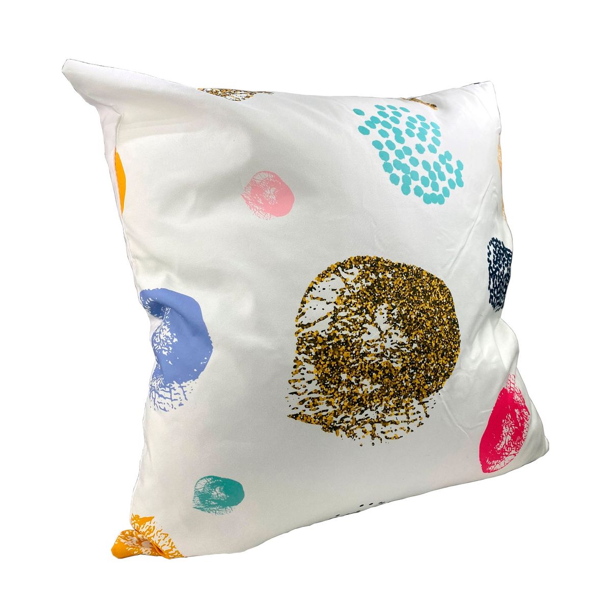 GENERICO - Funda Para Almohada de 45x 45 Circulos de Colores