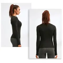 GARSIL - Polera Mujer Primera Capa - Fibra Natural De Algodon - Camiseta.-
