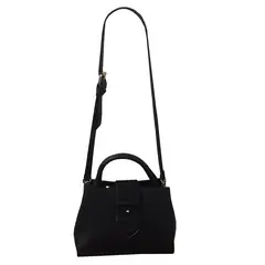 TODOPIEL - Cartera Ecocuero Mujer Negro