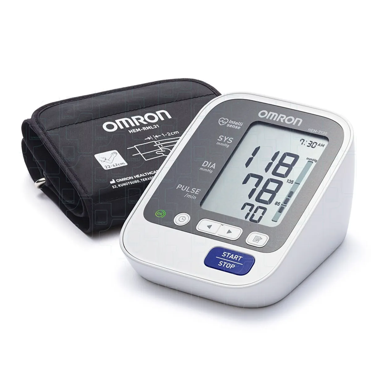 OMRON - Toma Presión Digital Omron Tensiómetro Medidor Presión Arterial 7130