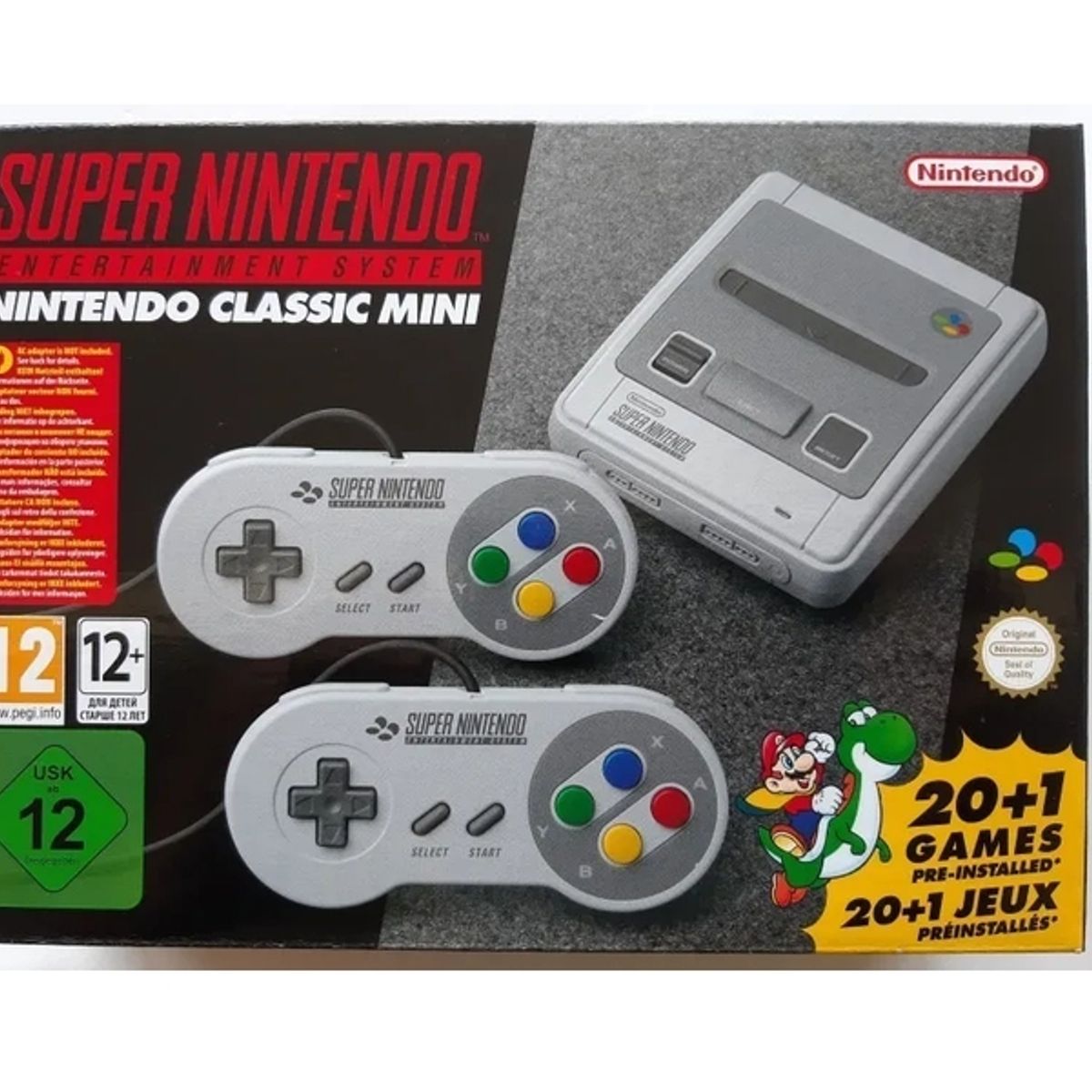 NINTENDO - Mini Snes Classic Edition Eu - Nueva - Sellada - Snipercl