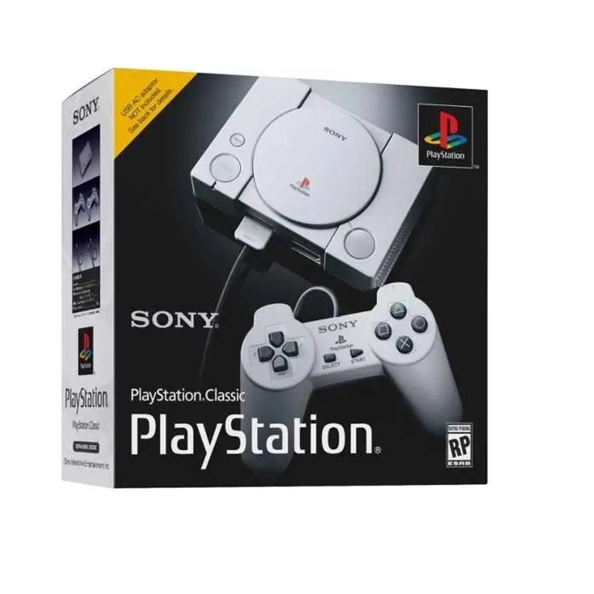 SONY - Playstation Classic Mini + 2 Controles + 20 Juegos - Sniper