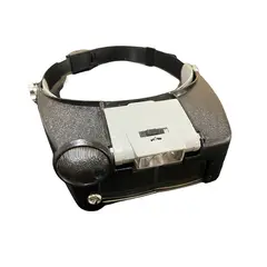 GENERICO - Lentes Lupa Cintillo Con Luz Tipo Visera