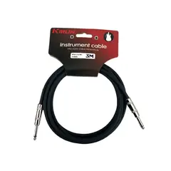KIRLIN - Cable de instrumento 3Mts Conectores Metálicos IPCV-24