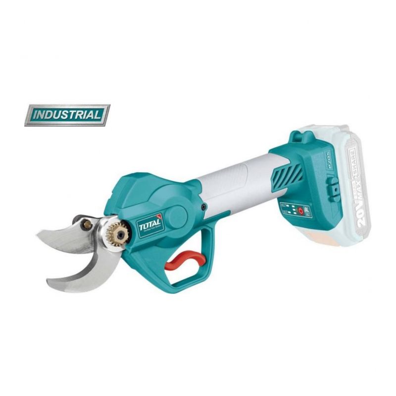 TOTAL TOOLS - Tijera De Podar Inalámbrica 20V Litio-Ion
