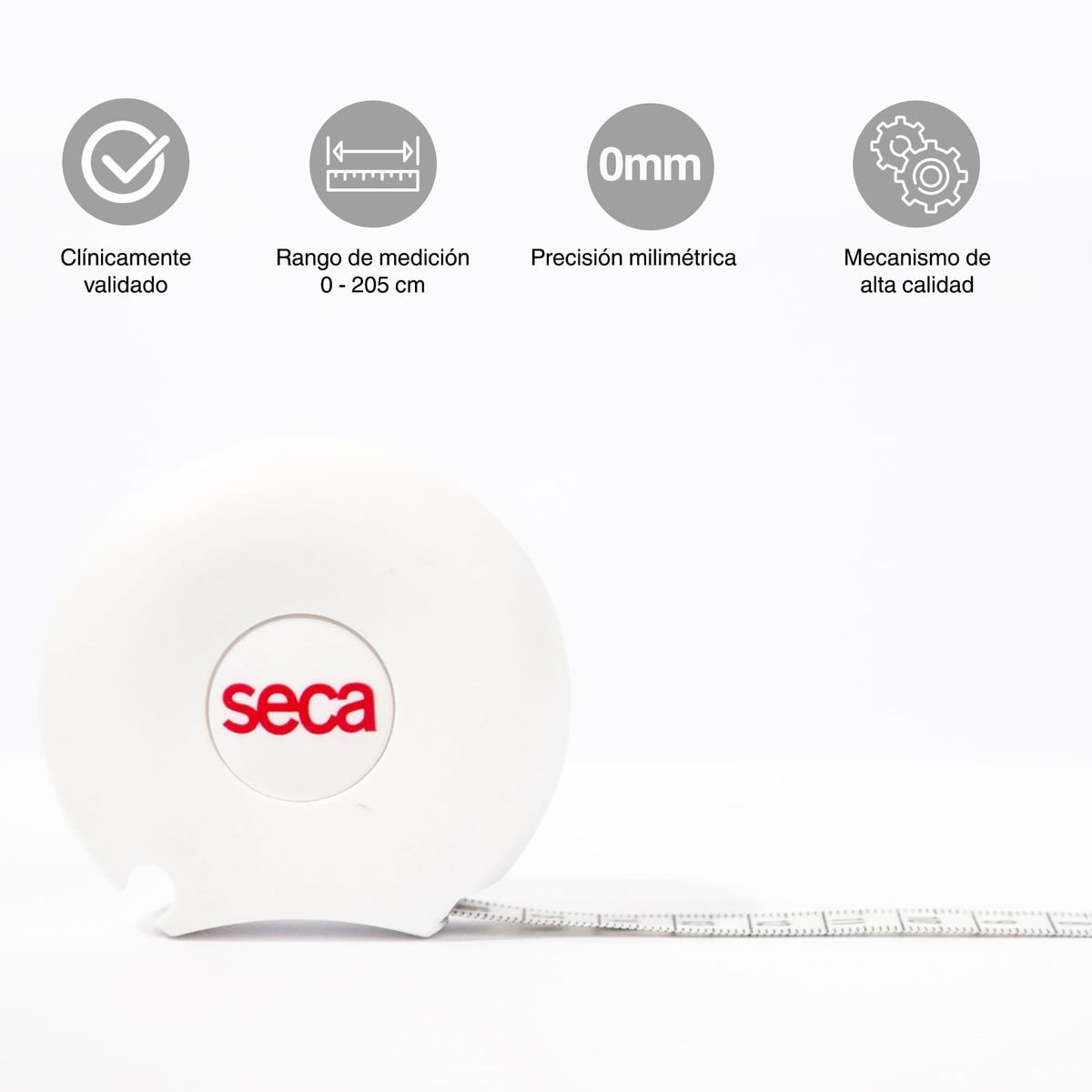 TOPMEDIC - Cinta Métrica Seca 201 Para Medir Circunferencias