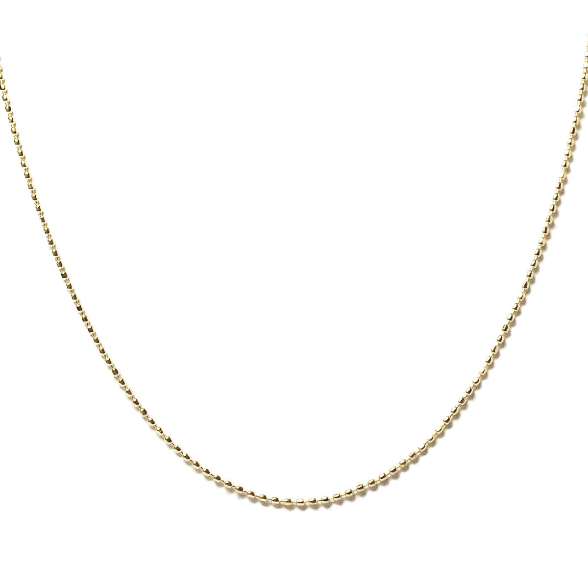 COGGIOLA - Cadena Mini Beads Enchapado Oro 18K